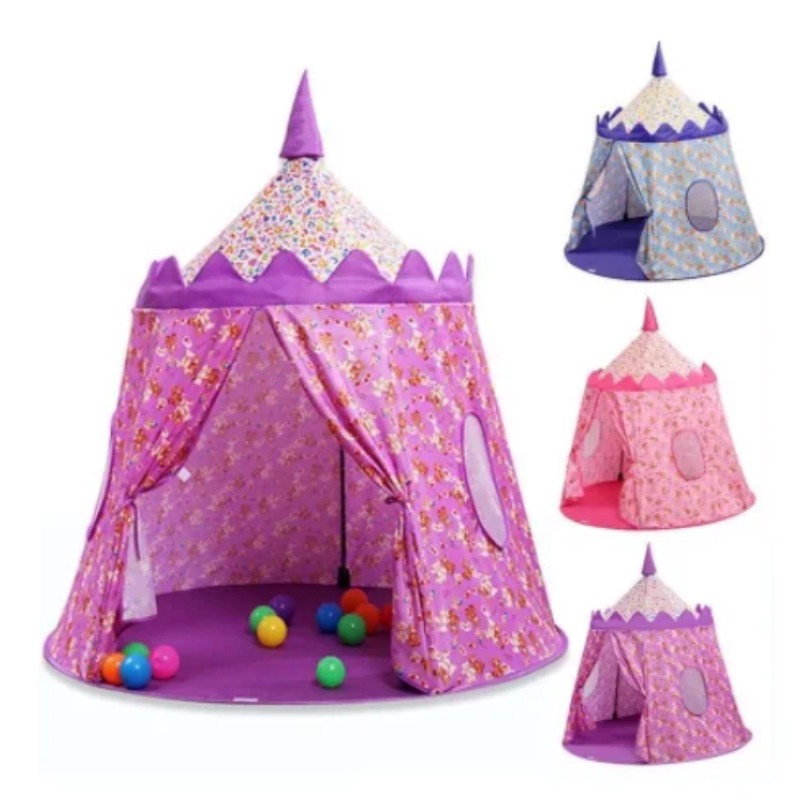 Kids Outdoor Yurt - Children's Cloth Tent Prince Princess Game