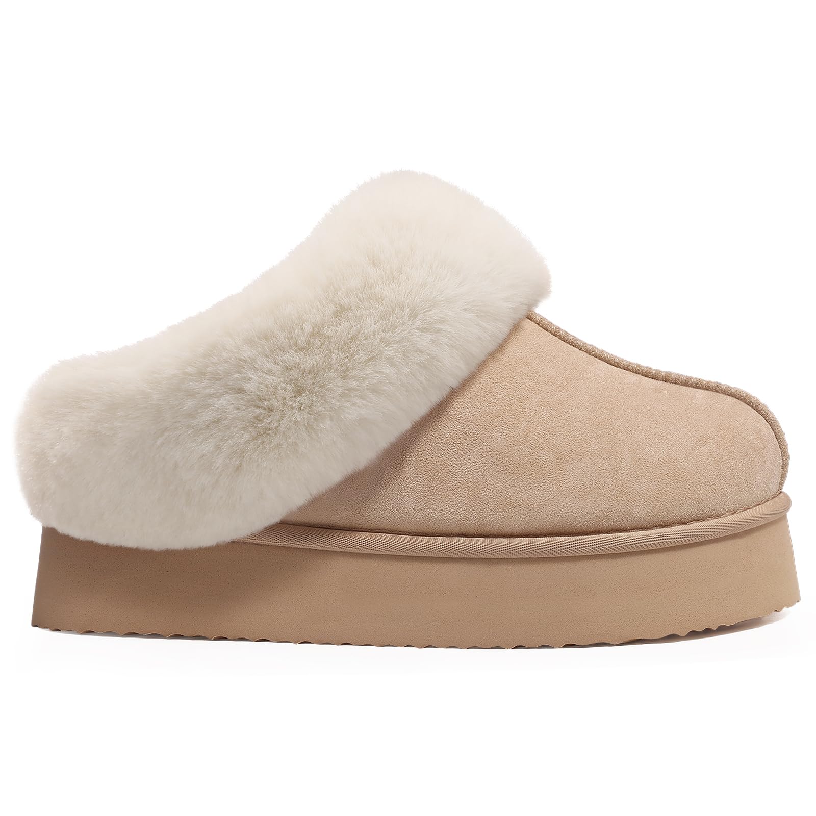 Kids Outdoor House With Slide - Litfun Winter Fuzzy Slippers for Women