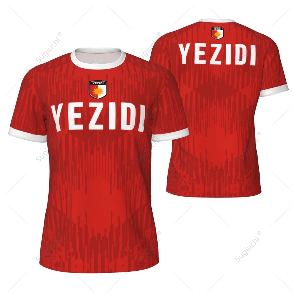 Kids Outdoor Clothing - YEZIDI Flag 3D Print Sports Quick-dry