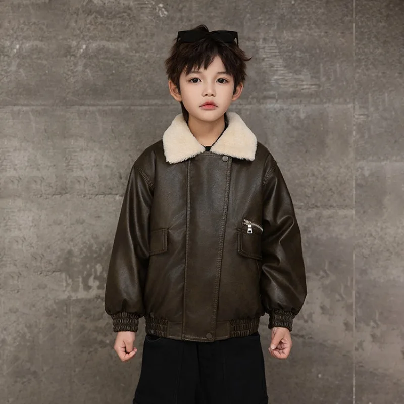 Kids Outdoor Clothing - Boys Windbreaker Jacket Winter Autumn Fashion