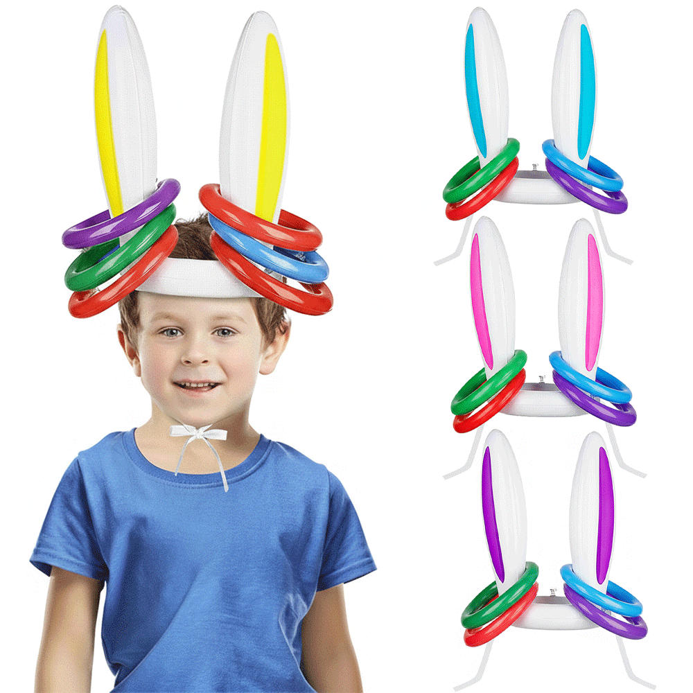 Inflatable Easter Bunny Ears R - Kids Outdoor Easter Gifts 评论和价格