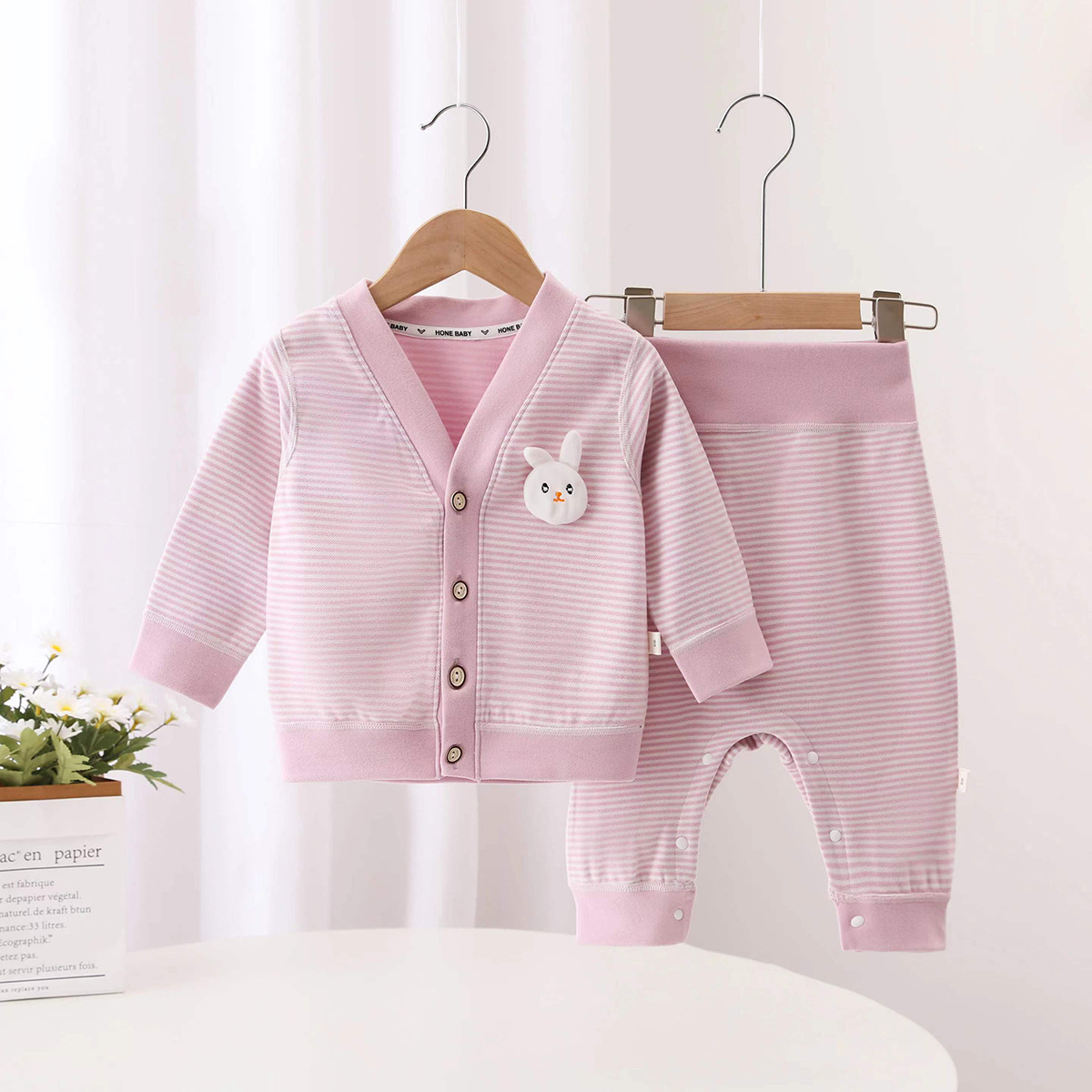 Autumn New Striped Kid 2Pcs Se - Kids Outdoor Clothing 评论和价格