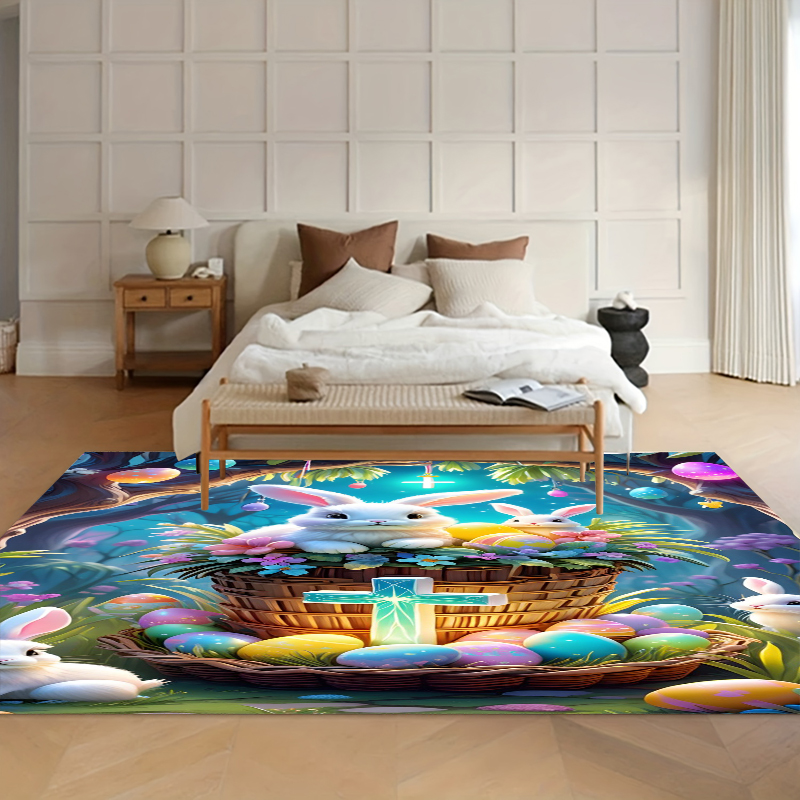3D Rugs Happy Easter Minnie Ca - Kids Outdoor Easter Gifts 评论和价格
