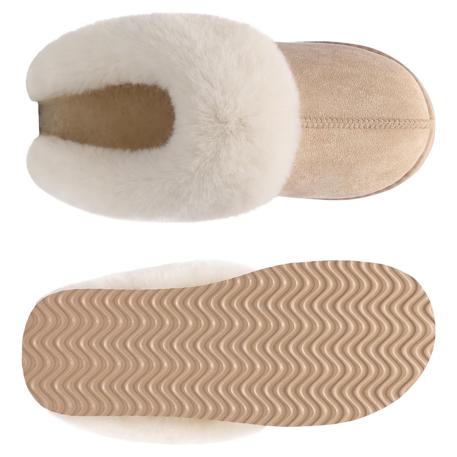 Litfun Winter Fuzzy Slippers f - Kids Outdoor House With Slide 评论和价格