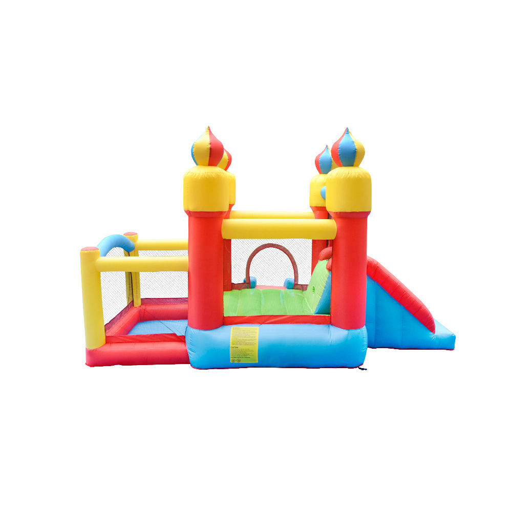 In Stock Kids Inflatable Bounc - Kids Outdoor House With Slide 评论和价格