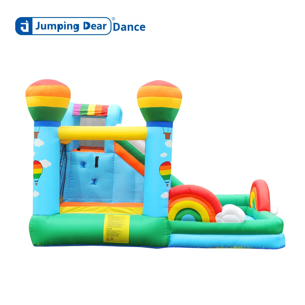 Kids Inflatable Castle with Sl - Kids Outdoor House With Slide 评论和价格