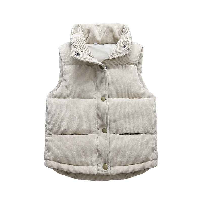 Kids Boys Girls Corduroy Vests - Kids Outdoor Clothing 评论和价格