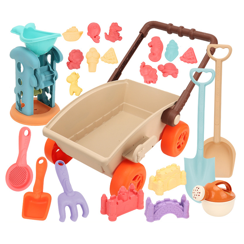 Kid Trolley Beach Play Toy San - Kids Outdoor Water Play 评论和价格