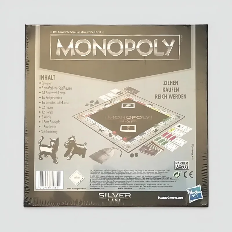 Hasbro Monopoly Figure Silvery - Hasbro Game Monopoly 评论和价格