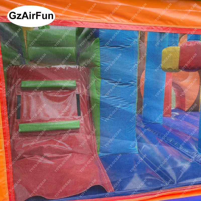 Custom Commercial Outdoor Boun - Kids Outdoor House With Slide 评论和价格