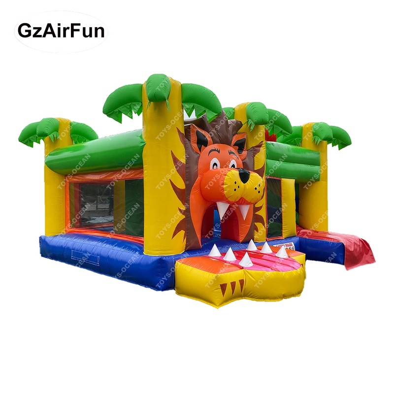 Custom Commercial Outdoor Boun - Kids Outdoor House With Slide 评论和价格