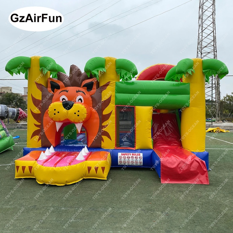 Custom Commercial Outdoor Boun - Kids Outdoor House With Slide 评论和价格