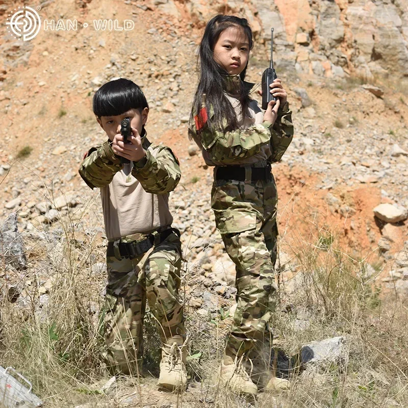 Kids Tactical Uniform Hunting  - Kids Outdoor Clothing 评论和价格