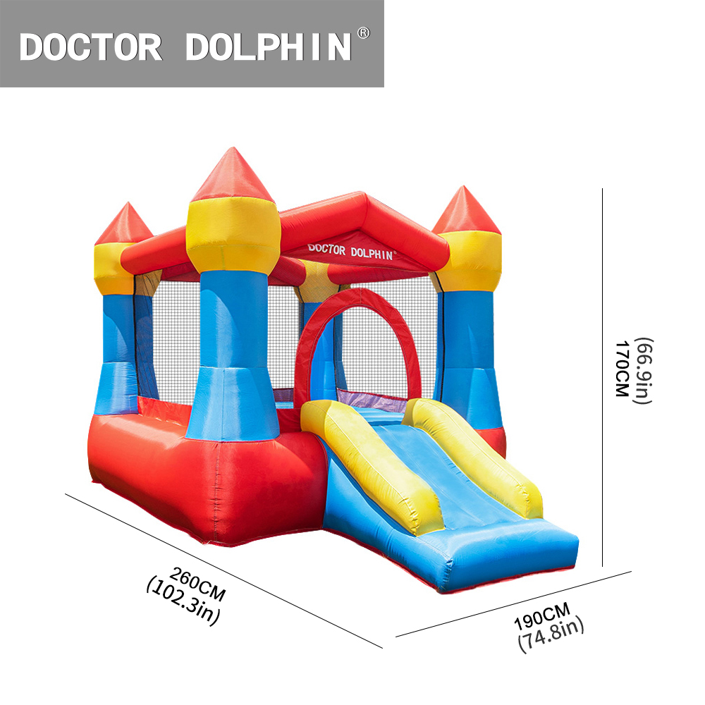 Custom Outdoor Inflatable Boun - Kids Outdoor House With Slide 评论和价格
