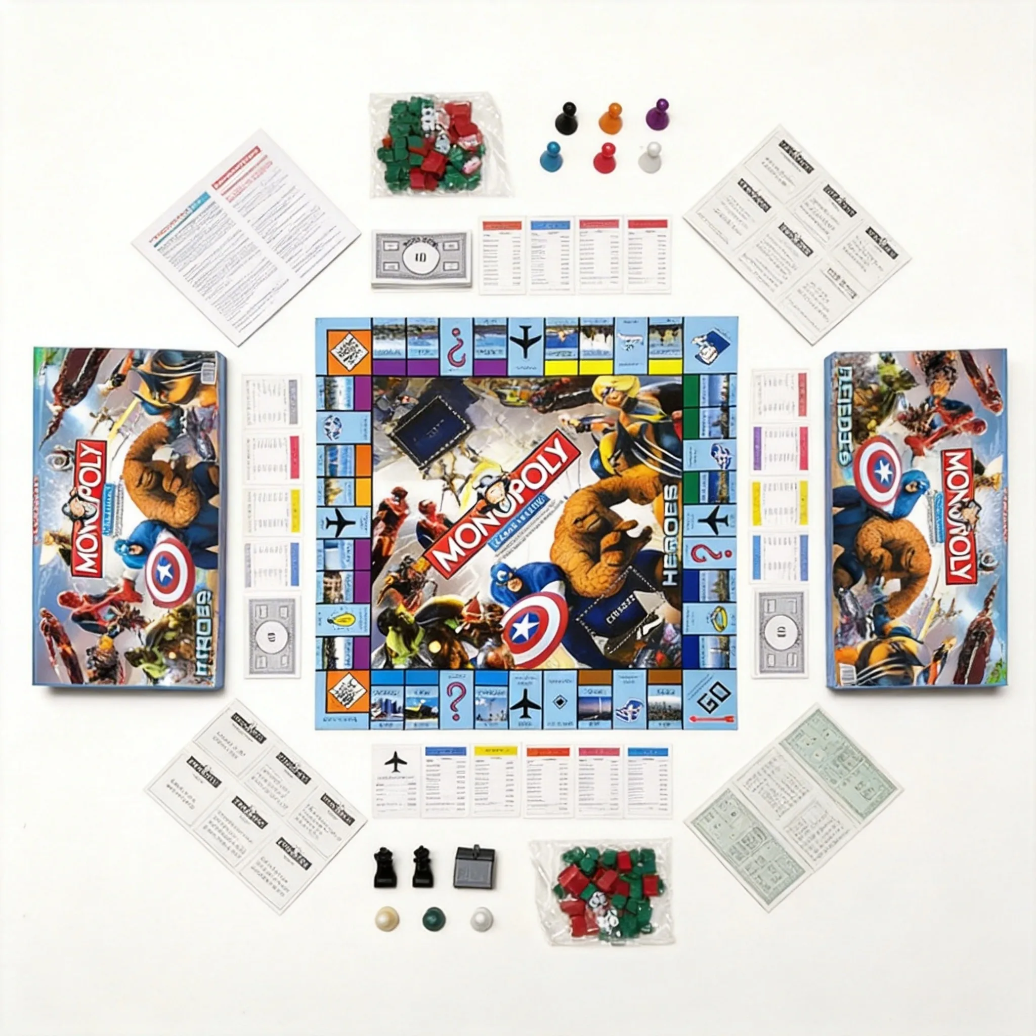 Marvel Heroes Monopoly Global  - Hasbro Game Monopoly 评论和价格
