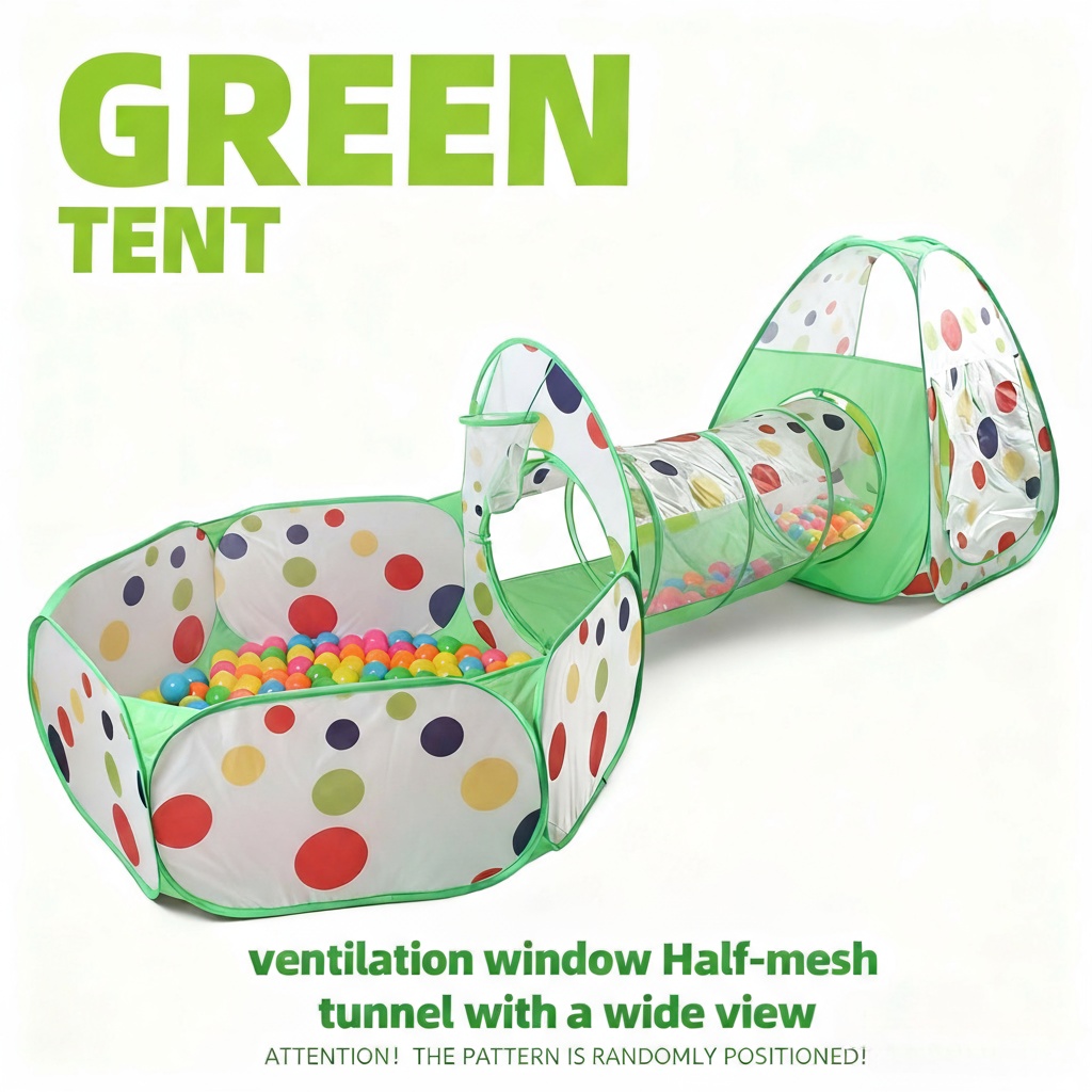 Children's Play Tent, Toy Ball - Kids Outdoor Tunnel 评论和价格