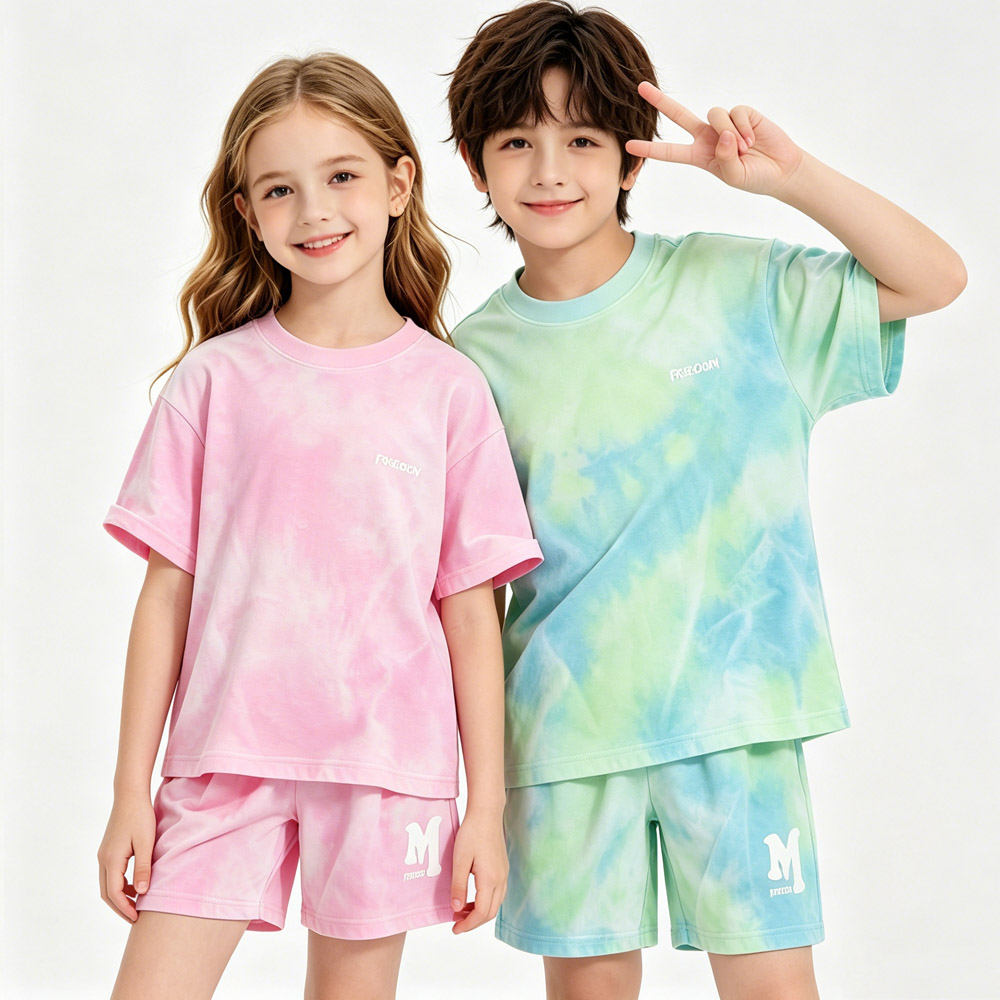 5-14Years Kids Sport Set Cotto - Kids Outdoor Clothing 评论和价格