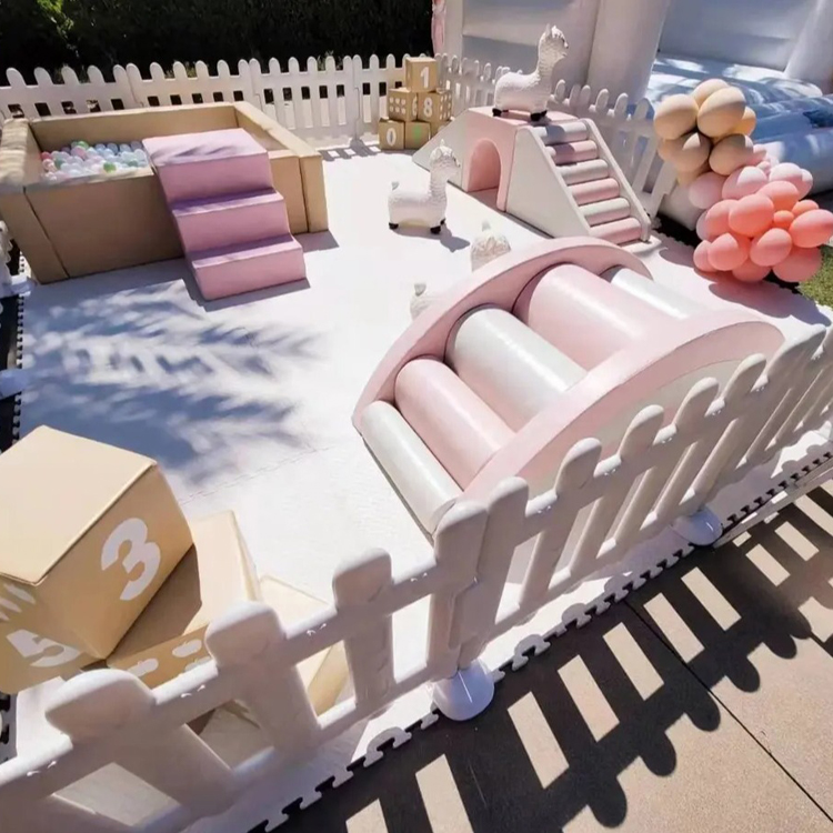 Factory-Sold Soft Pink White K - Kids Outdoor Tunnel 评论和价格