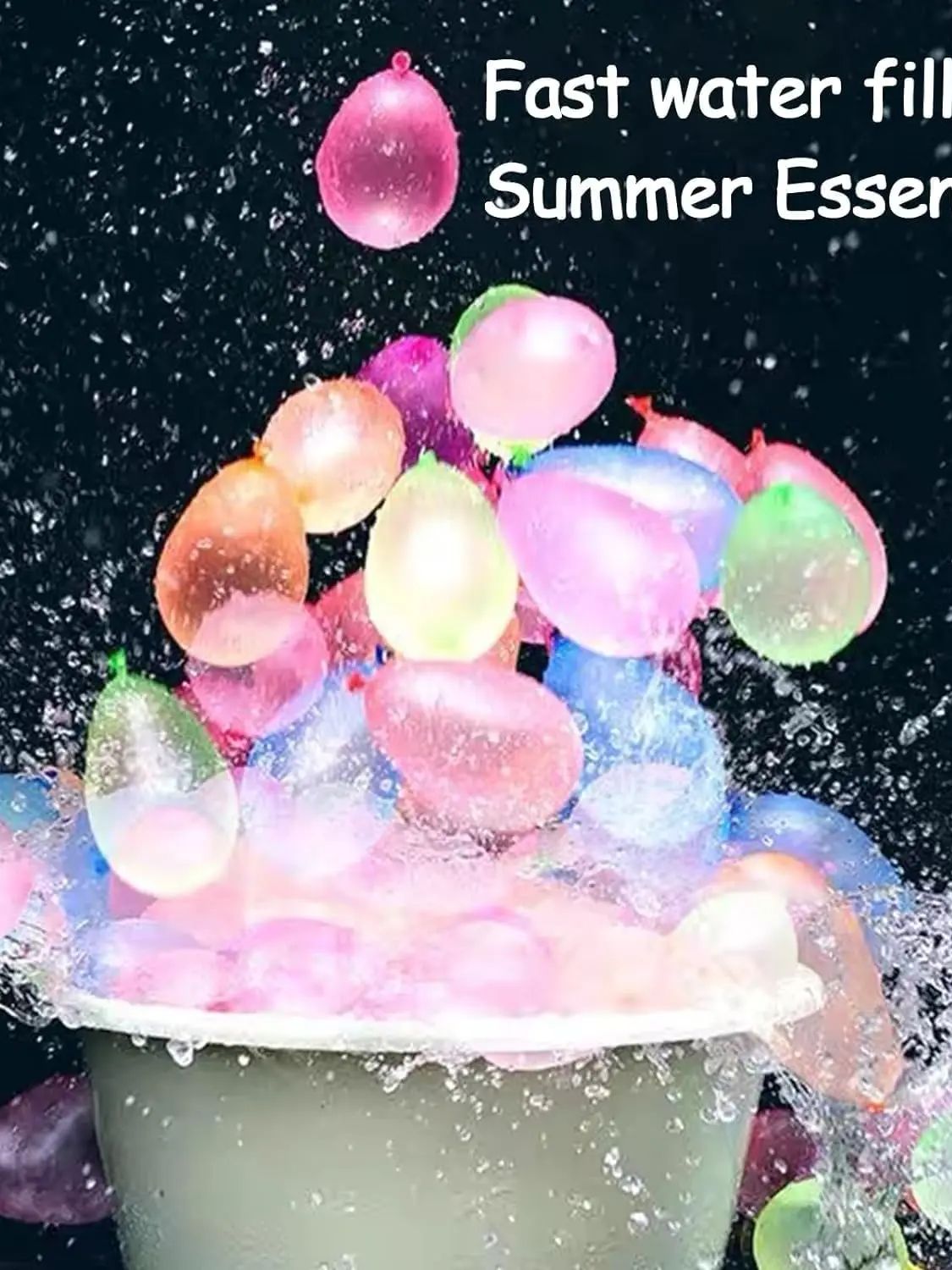 Water Balloons, Rapid-Filling  - Kids Outdoor Water Play 评论和价格