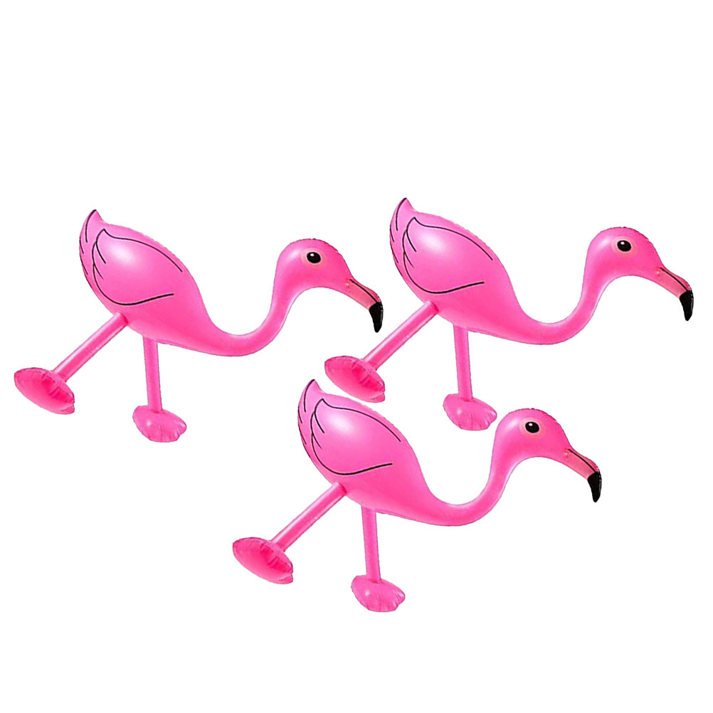 3Pcs Inflatable Flamingo Pool  - Kids Outdoor Water Play 评论和价格