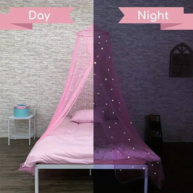 Bed Canopy For Girls With Glow - Kids Outdoor Yurt 评论和价格