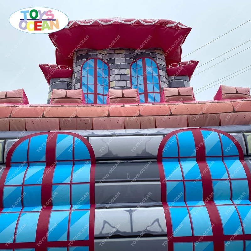 Customized Large Outdoor Playg - Kids Outdoor House With Slide 评论和价格