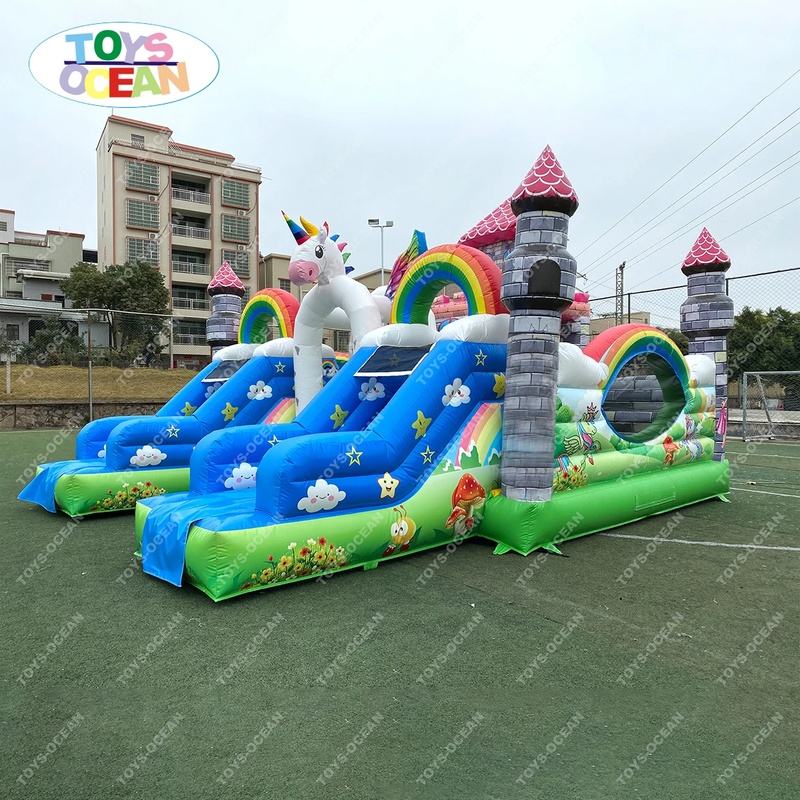 Customized Large Outdoor Playg - Kids Outdoor House With Slide 评论和价格