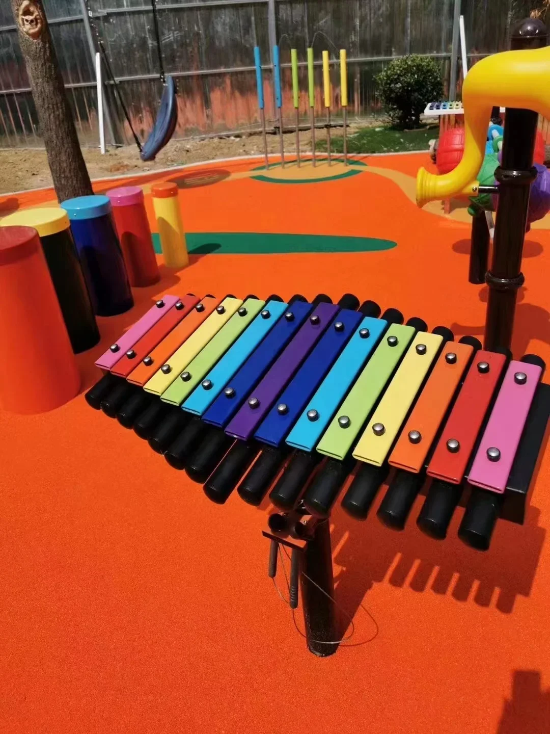 Bonhong Outdoor Free Standing  - Kids Outdoor Xylophone 评论和价格