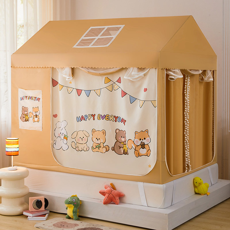 Cartoon House A-Class Anti-Bac - Kids Outdoor Yurt 评论和价格