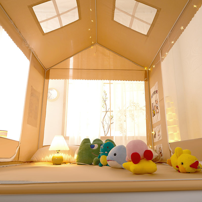 Cartoon House A-Class Anti-Bac - Kids Outdoor Yurt 评论和价格